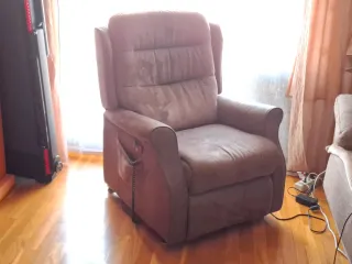 Sillón Eléctrico Reclinable Marrón