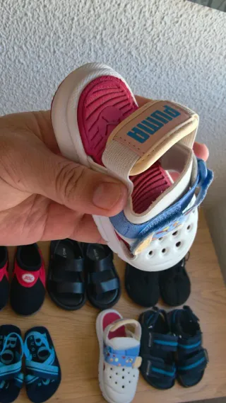 Lote zapatillas bebé Hugo Boss, Nike, Lote complet