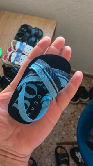 Lote zapatillas bebé Hugo Boss, Nike, Lote complet