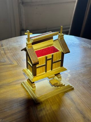 Joyero Hórreo Madera Decorativo