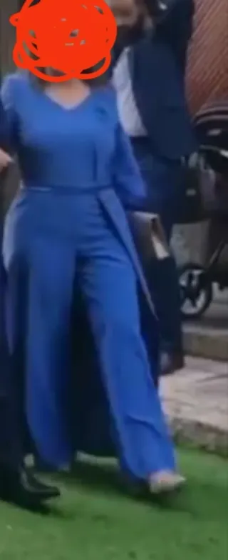 Mono fiesta madrina Diego Guarnizo azul