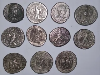 Lote 11 Tetradracmas Variados y Diferentes todos!!