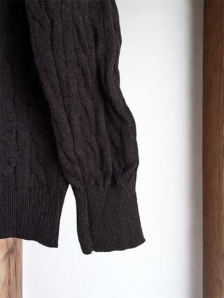 Jersey Polo Ralph Lauren Negro Cable Knit