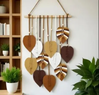 Tapiz Macramé 9 Hojas