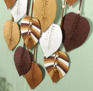 Tapiz Macramé 9 Hojas