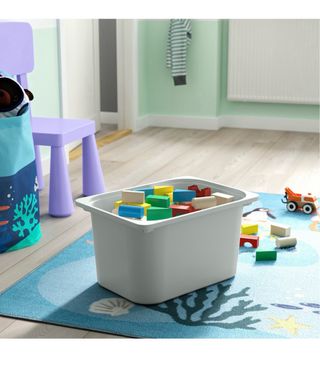 Mueble de almacenaje modular blanco