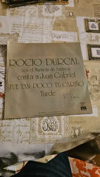 Vinilo Rocío Dúrcal - Fue Tan Poco Tu Cariño