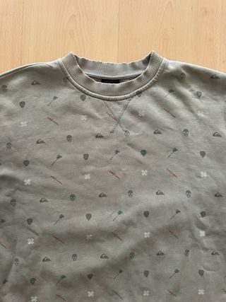 Jersey Quiksilver Hombre L Beige Caqui