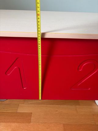 Baúl de almacenaje con ruedas