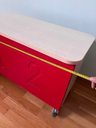 Baúl de almacenaje con ruedas