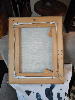 Lienzo religioso antiguo