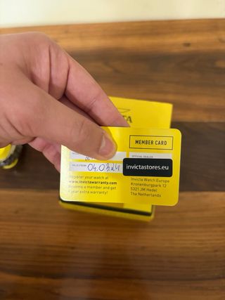 Reloj Invicta Automático Azul y Plateado