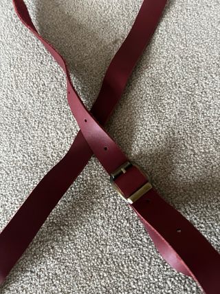 Bolso artesano lana y cuero NUEVO