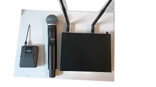 Micrófono Inalámbrico GMark QLXD4