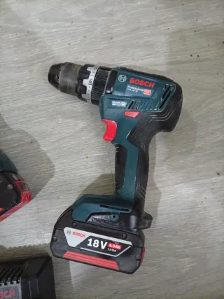 Amoladora y Atornillador Bosch 18V