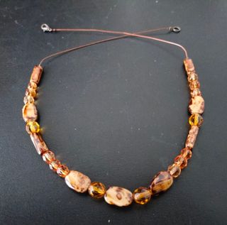 Collane Preziose (una in granato) + porta-gioie