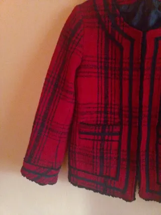 Chaqueta Mia Donna cuadros Talla S