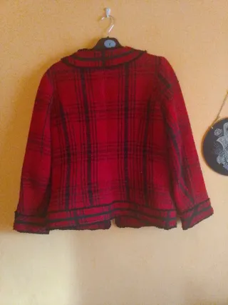 Chaqueta Mia Donna cuadros Talla S