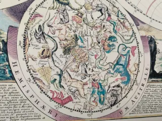 Mapa Mundi J.B. Homann Planiglobii Terrestris