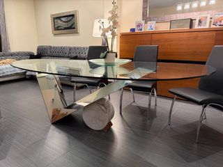 Mesa de comedor Cattelan Italia cristal