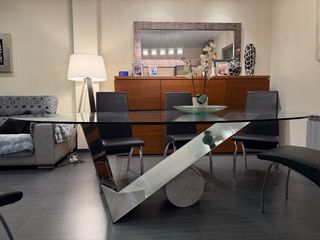 Mesa de comedor Cattelan Italia cristal