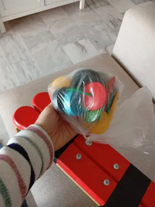 Gimnasio bebé madera