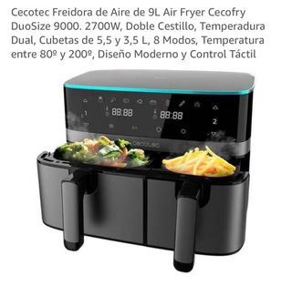Cecotec Airfryer Doble Cubeta.