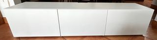 Mueble TV IKEA Besta Blanco