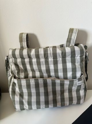 Bolso Carro Mini Coton Vichy Verde