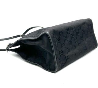 Bolso Tote Gucci Negro GG