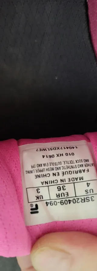 Zapatillas Fila Talla 36 Rosa y Gris