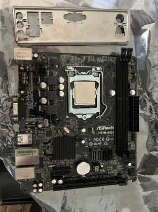 Placa Base ASRock H81M-VG4 + CPU i5 LGA 1150