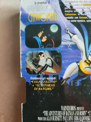 VHS Catwoman - Le avventure di Batman & Robin