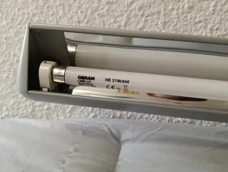 Lámpara LED Cocina/Baño Plata