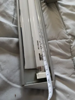 Lámpara LED Cocina/Baño Plata