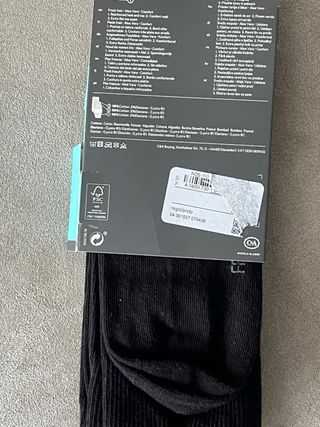 Calcetines C&A Hombre Negros 2 Pares