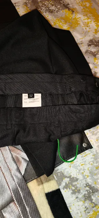 Chaleco ACERO hombre rayas plateadas