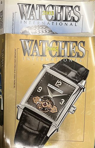 Anuarios relojería 1997 -2005 Vol I