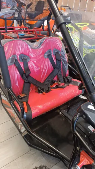 Buggy 125cc Negro/Rojo