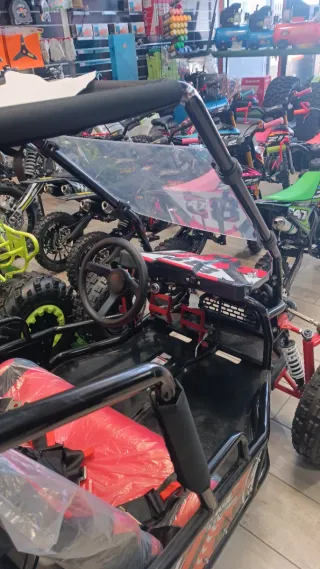 Buggy 125cc Negro/Rojo