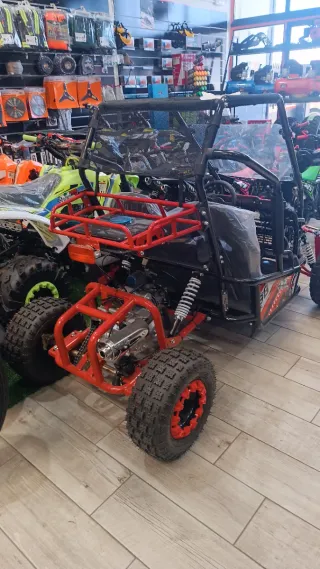 Buggy 125cc Negro/Rojo