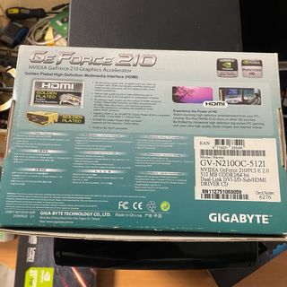 Tarjeta Gráfica Gigabyte GeForce 210 512MB DDR2