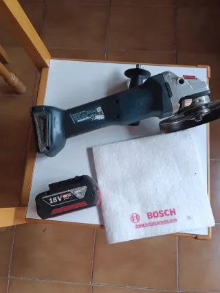 AMOLADORA RADIAL BOSCH PROFESIONAL GWS 18V-10