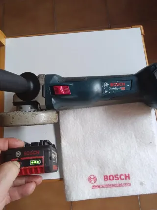 AMOLADORA RADIAL BOSCH PROFESIONAL GWS 18V-10
