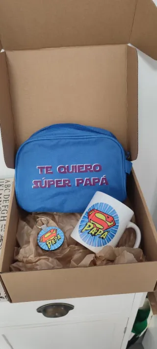 Caja regalo Súper Papá