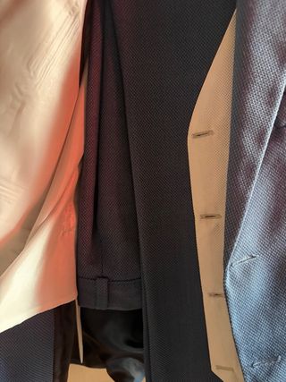 Traje de comunión niño azul