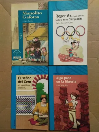 Lote 12 libro alfaguara serie azul