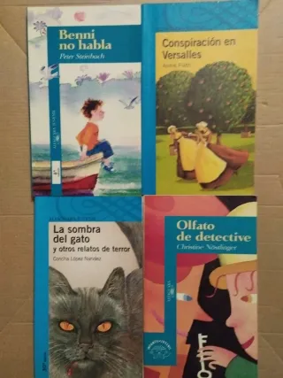 Lote 12 libro alfaguara serie azul