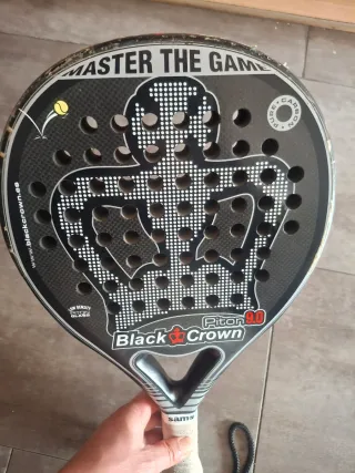 Pala de pádel Black Crown Piton 9.0