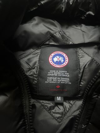Chaleco Canada Goose Negro
